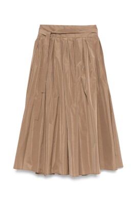 jupe-longue-plissee-beige