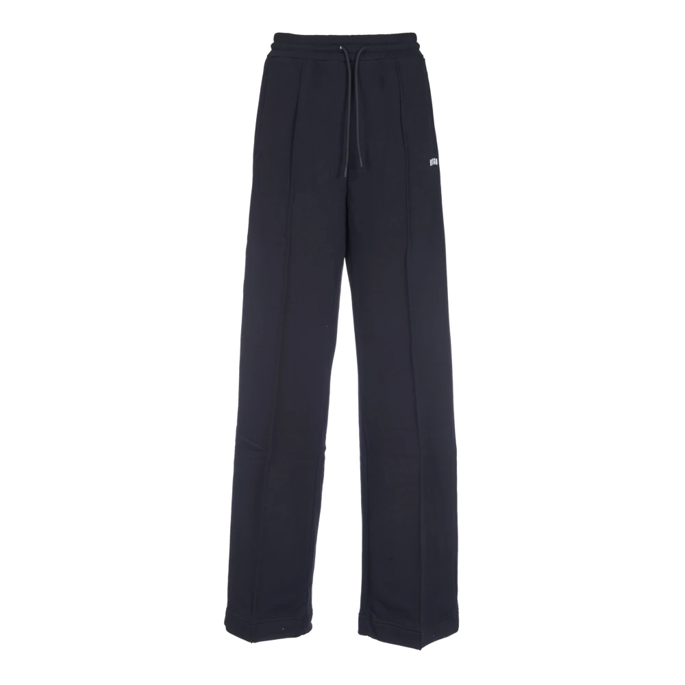 Msgm Zwarte joggingbroek voor vrouwen Black Dames
