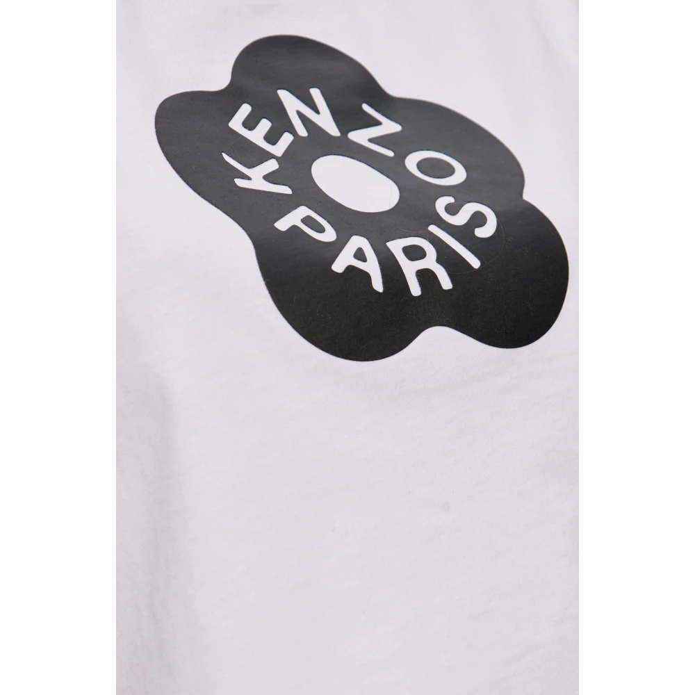 Kenzo T-shirt met logo White Dames