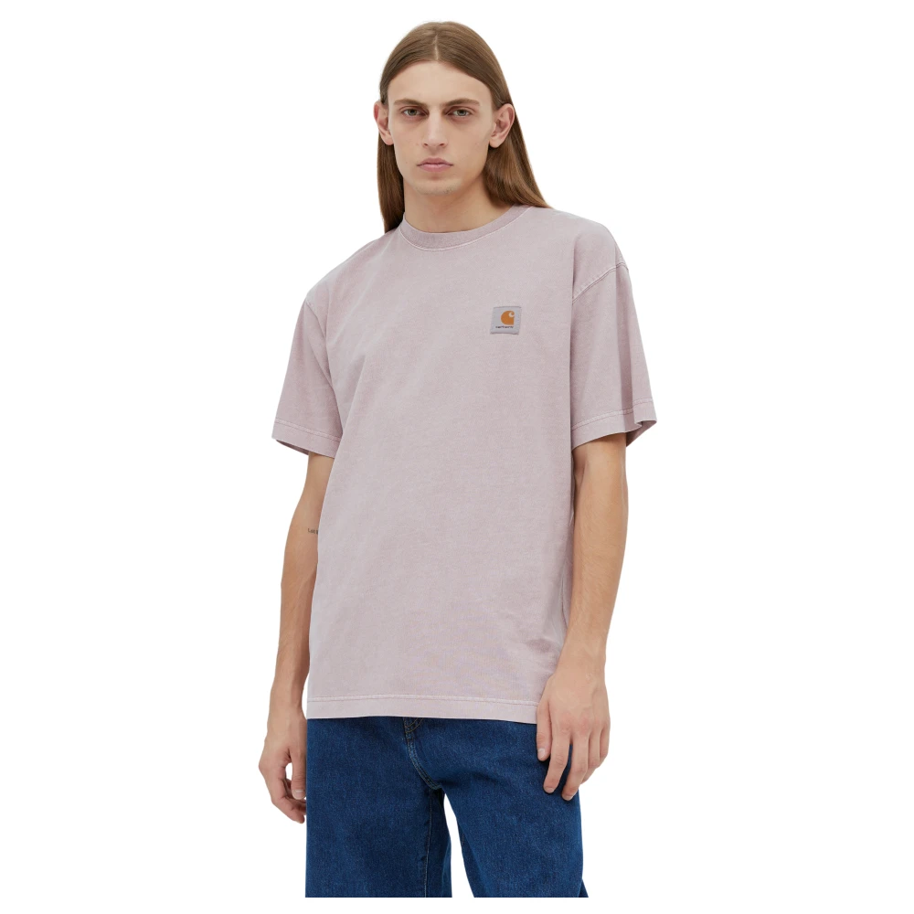 Carhartt WIP Stijlvol en comfortabel Vista T-shirt Pink Heren