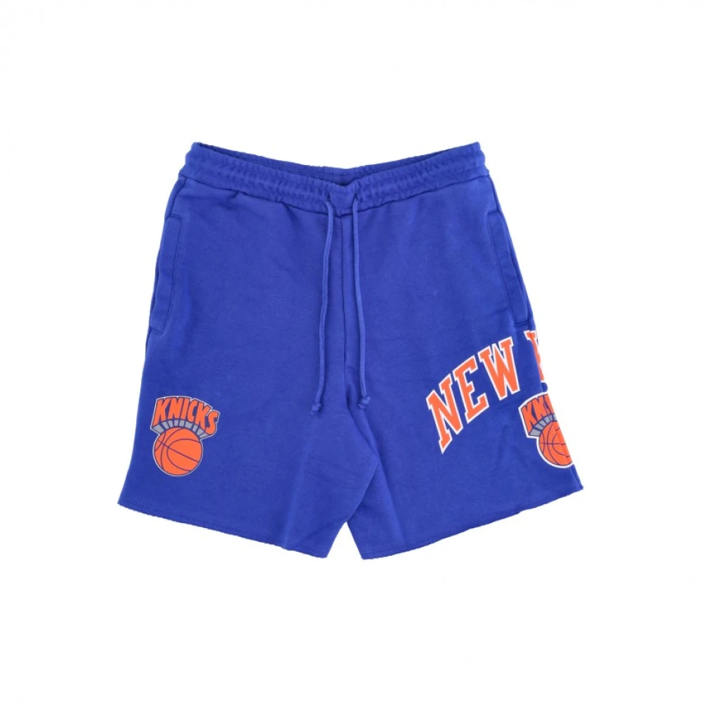 Mitchell & Ness NBA Game Day French Terry Shorts Hardwood Classics Blue, Herr