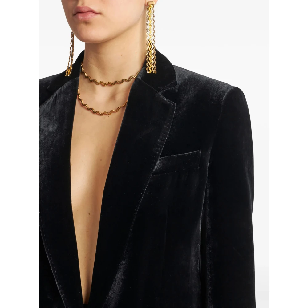ETRO Stijlvolle Herenjas Black Dames