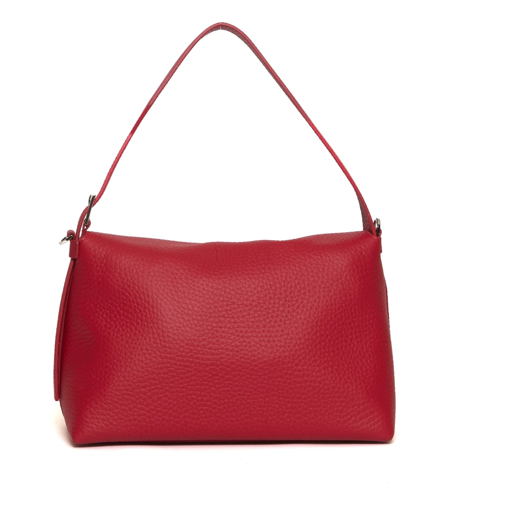 Orciani Rode Handtas Elegant Chic Schouder Red Dames