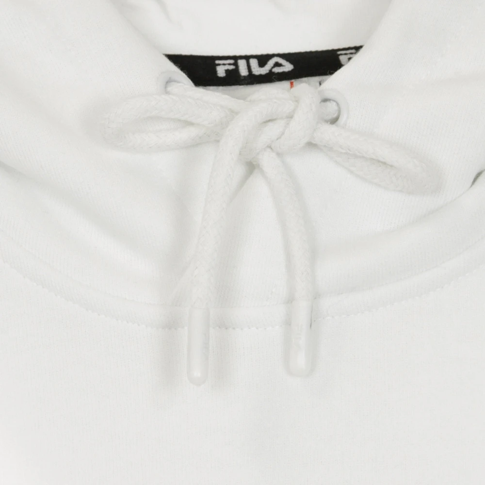 Fila Lichtgewicht capuchontrui in Bright White Black White Dames