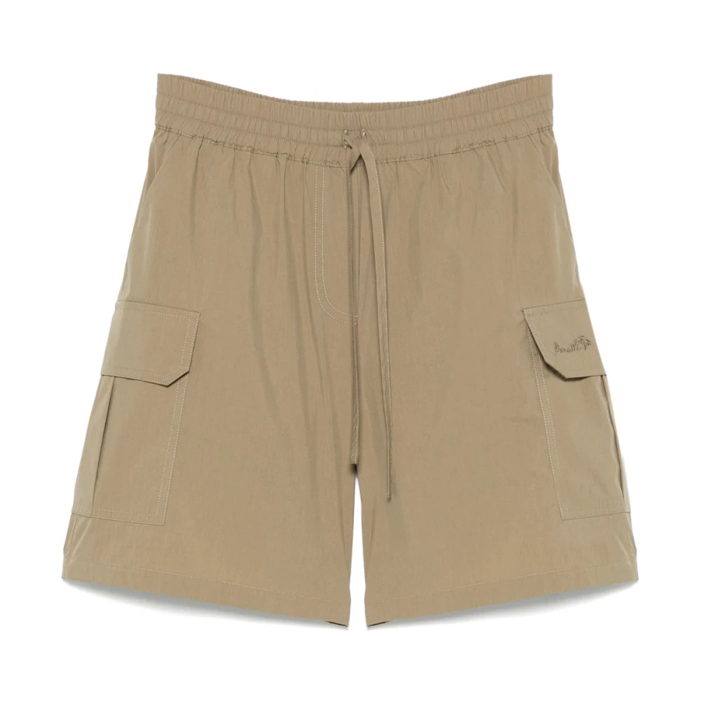 P.a.r.o.s.h. Casual Denim Shorts Green Dames