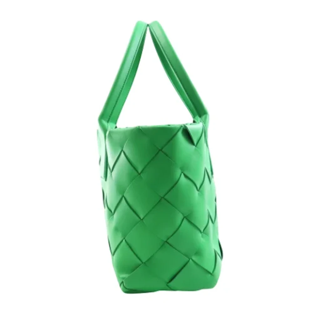 Bottega Veneta Vintage Pre-owned Leather shoulder-bags Green Dames
