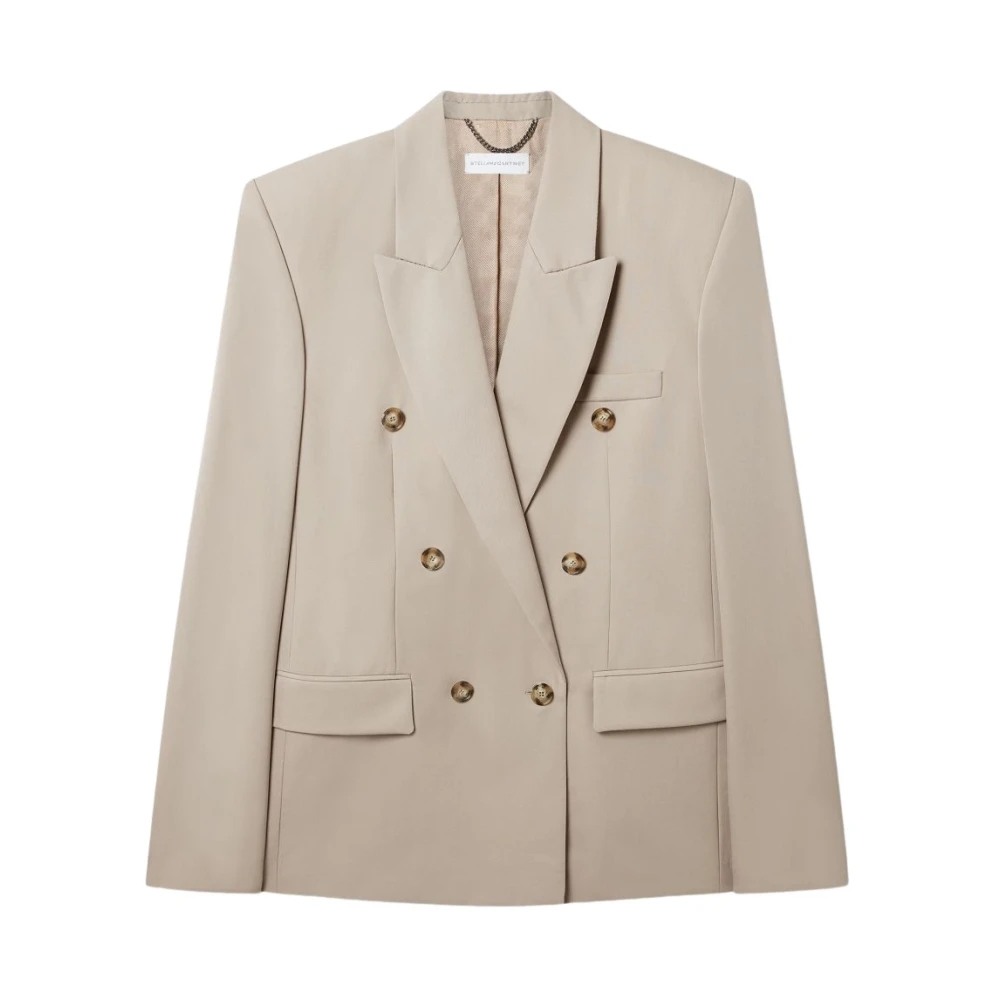 Stella Mccartney Donna Beige Giacche, M, New,
