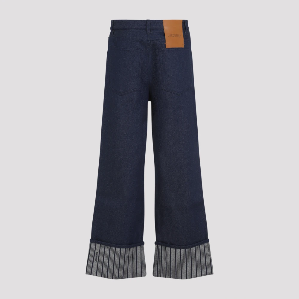 Jacquemus Blauwe Jeans voor Mannen Aw24 Blue Heren
