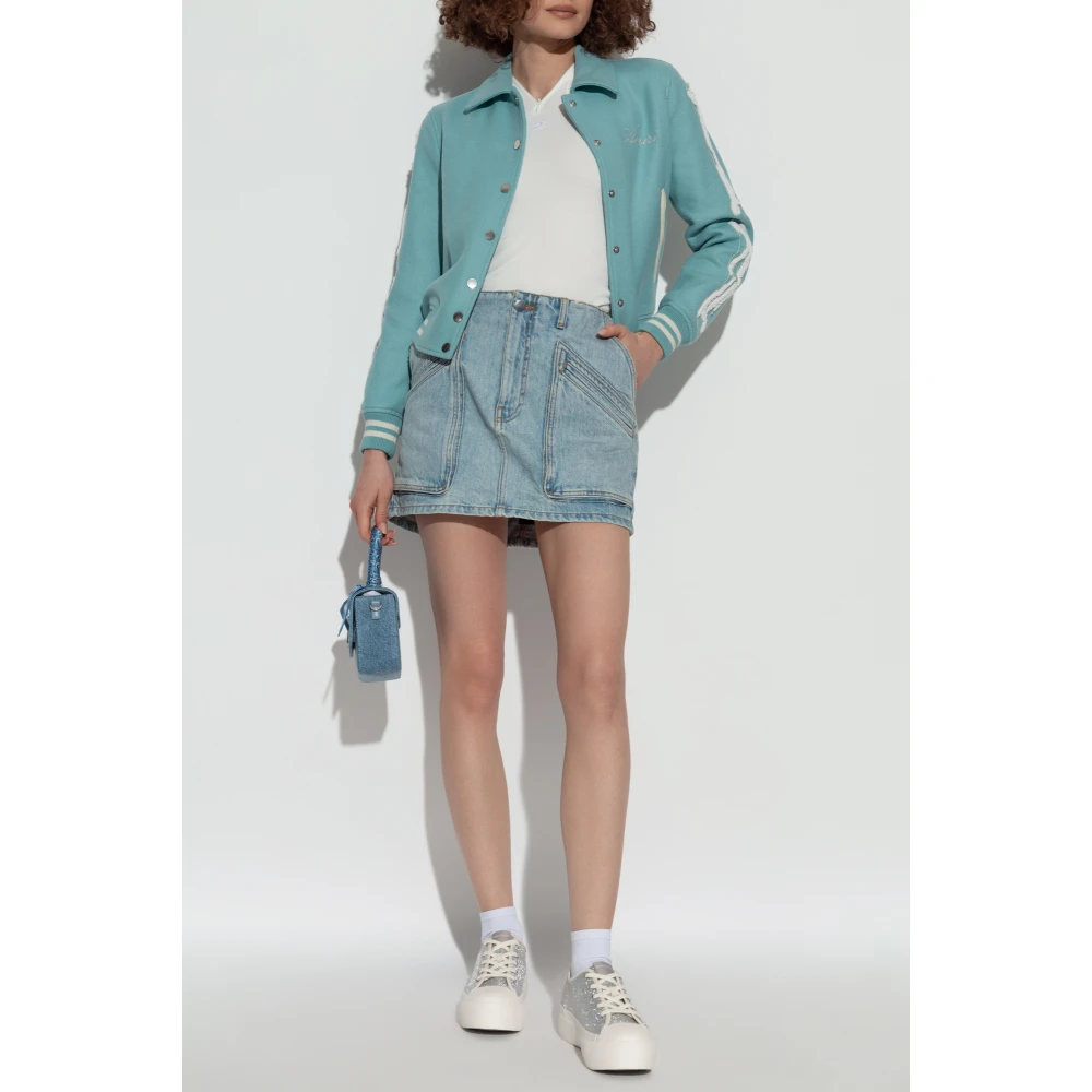 Amiri bomber jack Blue Dames