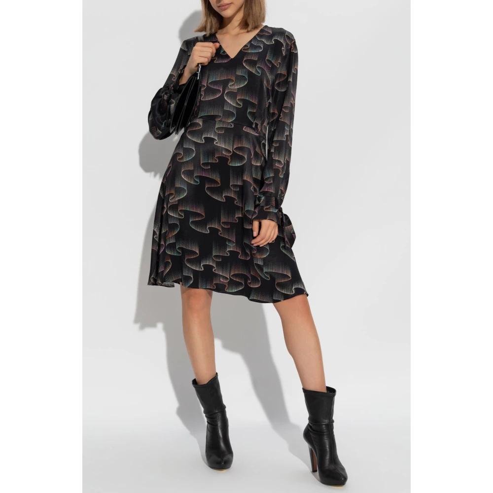 PS By Paul Smith Jurk met Ruche Black Dames