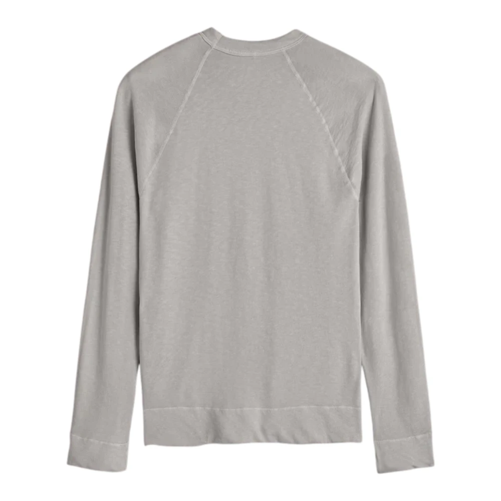 James Perse Stijlvol Sweatshirt Mxa3278 Lmpt Gray Heren