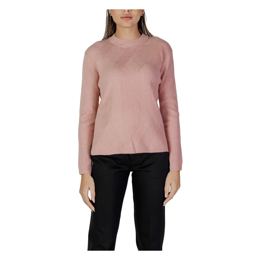 Street One Herfst Winter Dames Gebreide Kleding Collectie Pink Dames