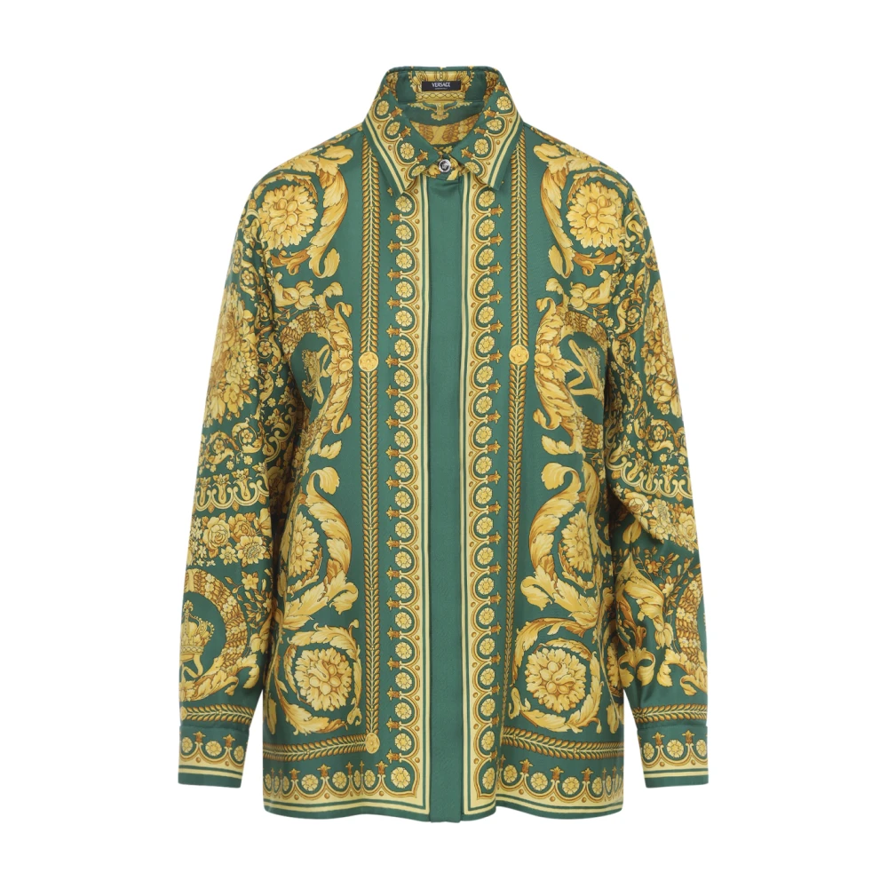 Versace Women's Barocco Silk Shirt