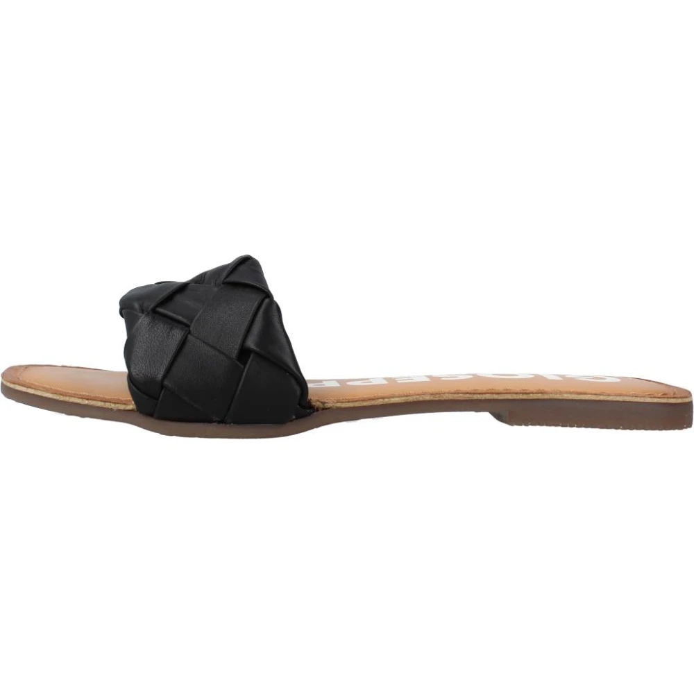 Gioseppo Flip Flops Black Dames