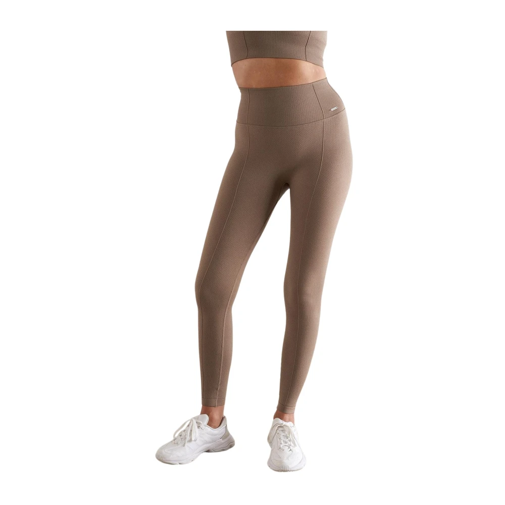 Aim'n Espresso Luxe Seamless Tights Brown, Dam