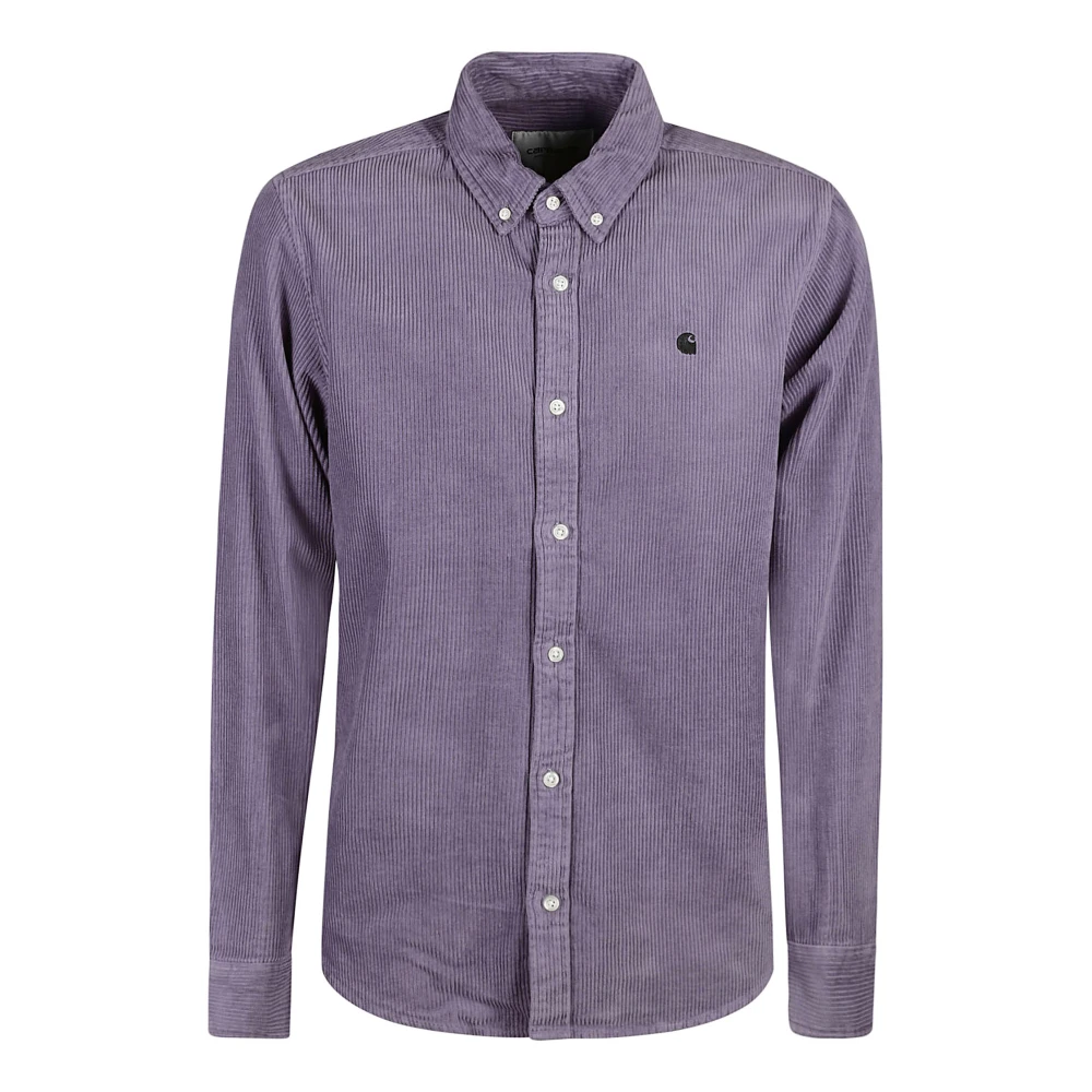Carhartt WIP Madison Corduroy Overhemd Purple Heren