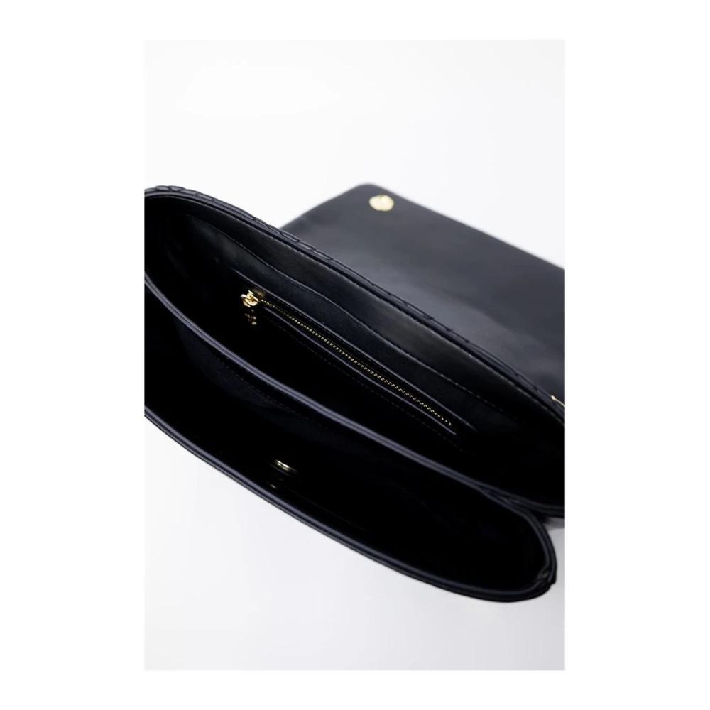 Love Moschino Polyethyleen Handtas met PU-samenstelling Blue Dames