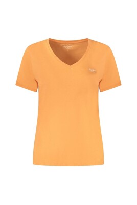 orange-bomull-logo-print-t-shirt