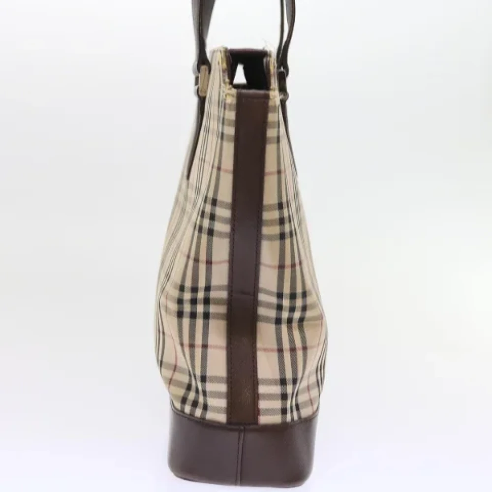 Burberry Vintage Pre-owned Nylon totes Beige Dames