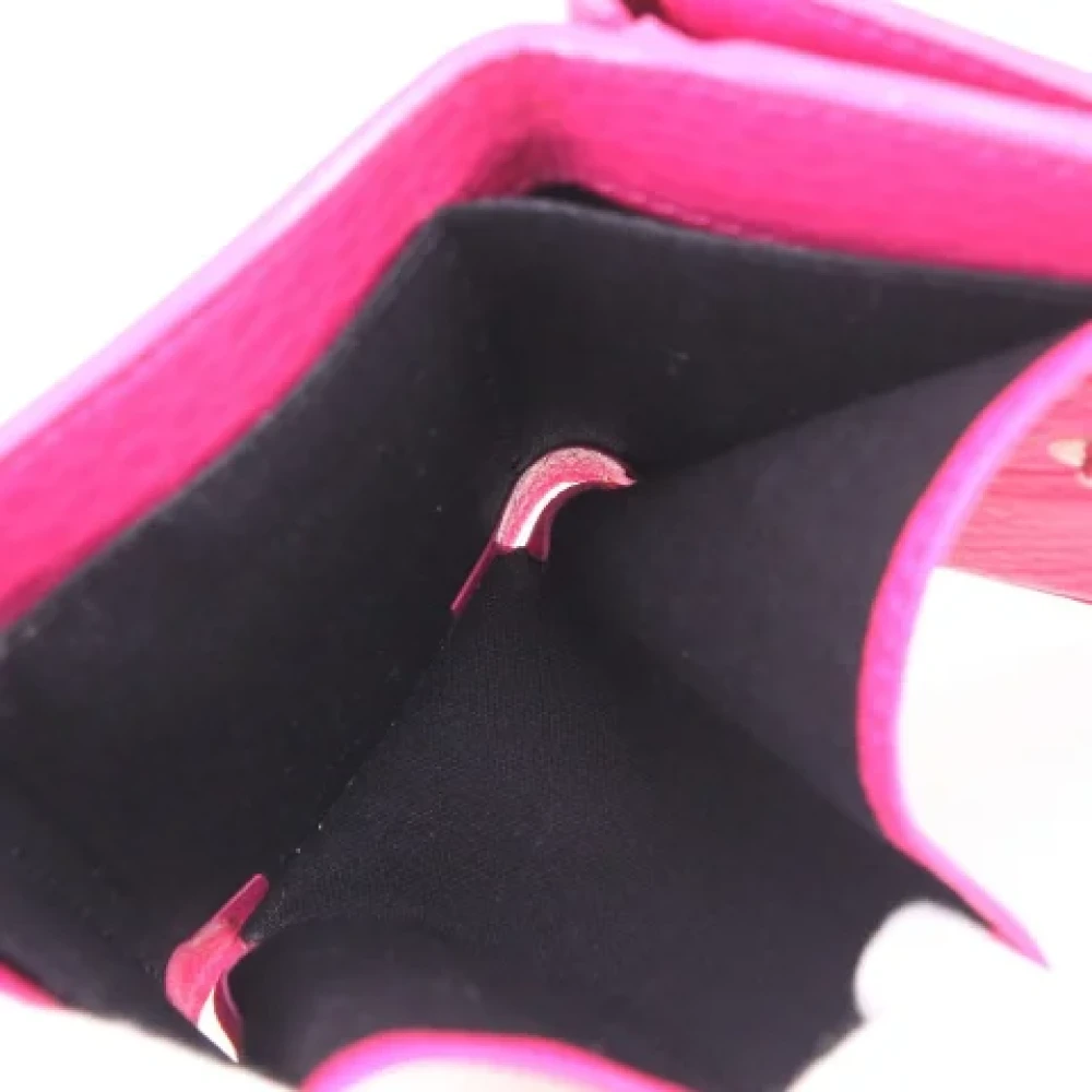Balenciaga Vintage Pre-owned Leather wallets Pink Dames