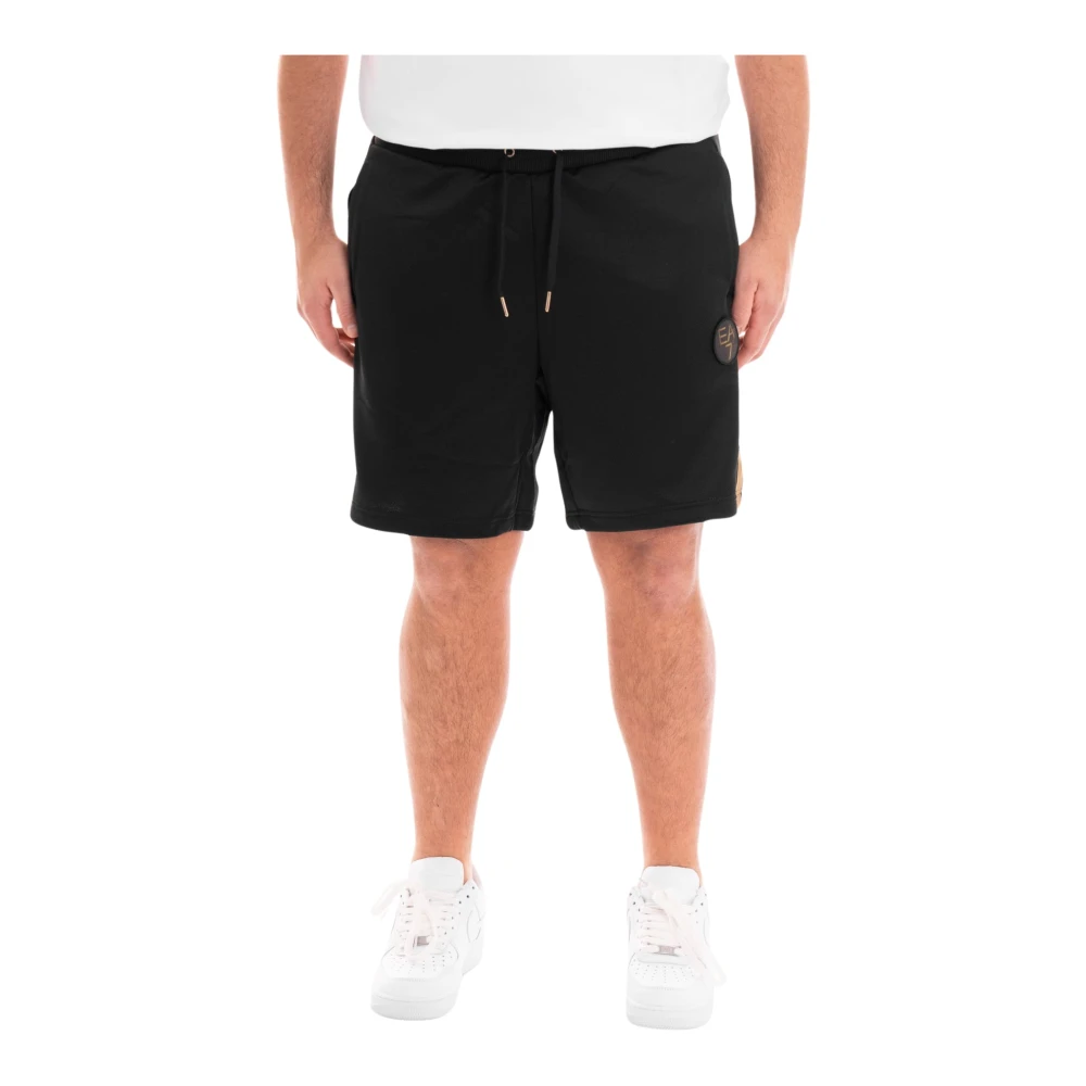 Emporio Armani EA7 Heren Bermuda Shorts Black Heren