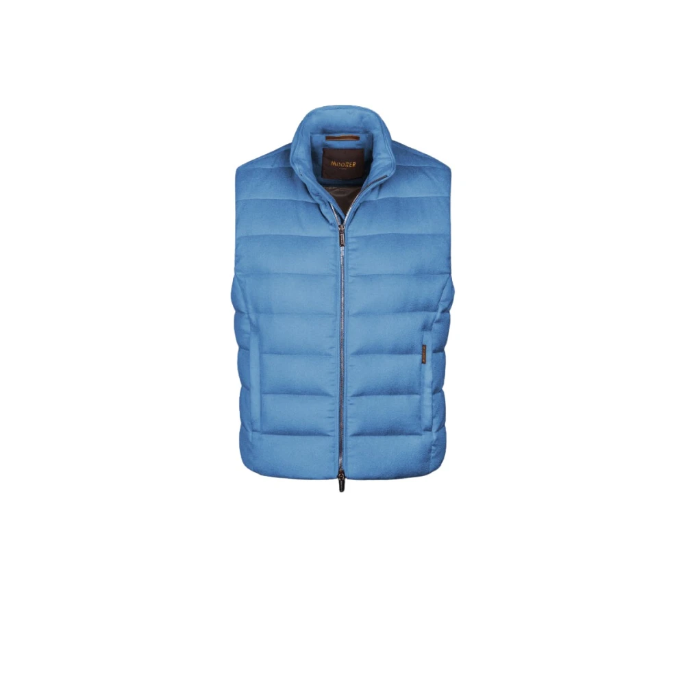 Moorer - Jackets > Vests - Blue - Moorer - Modalova
