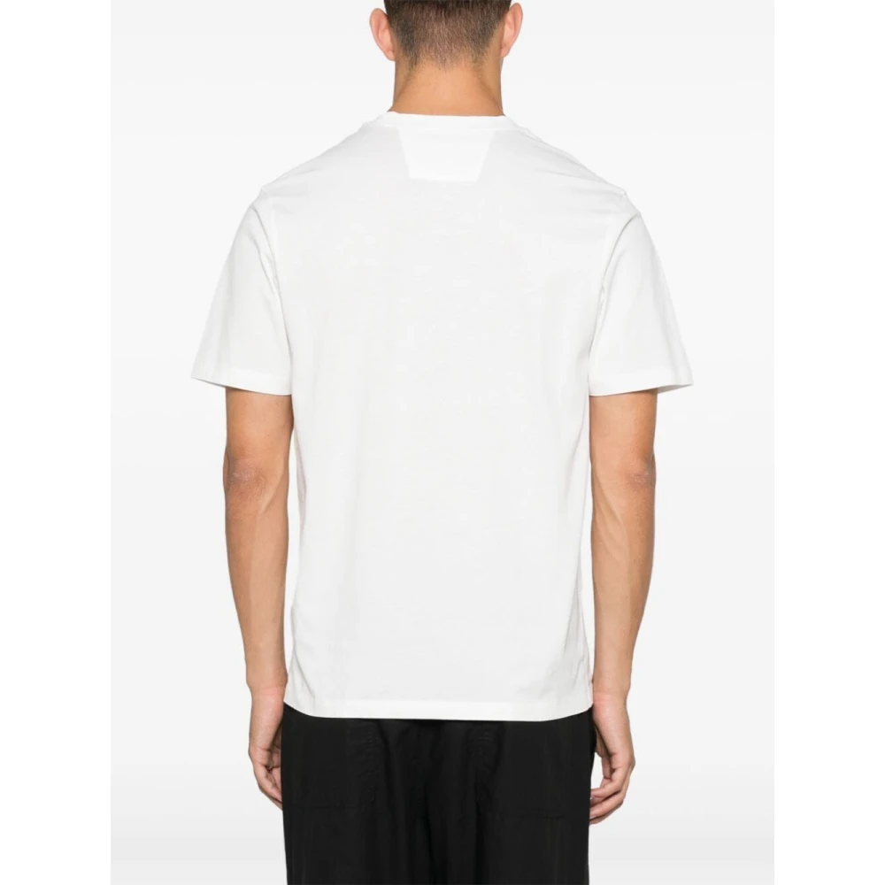 C.P. Company Witte Gaas T-shirt White Heren
