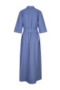 robes-bleues-en-coton-et-polyester