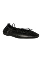 black-leather-lace-up-ballerina-shoes
