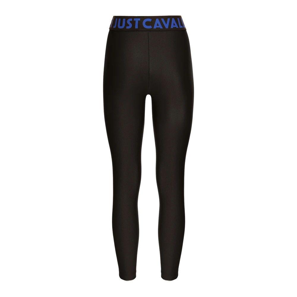 Just Cavalli Zwarte Broek Black Dames