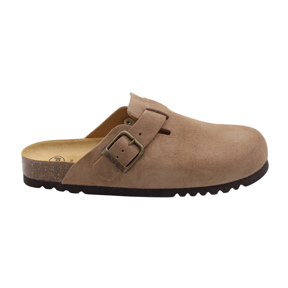 Scholl Men's Beige Mules, 9 Uk, Slipper