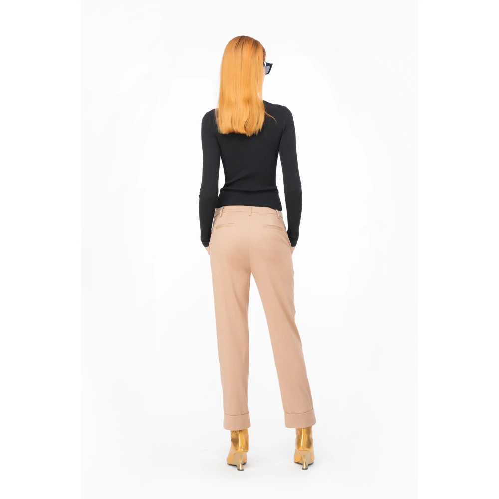 pinko Long Sleeve Tops Black Dames
