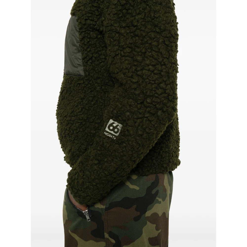 66 North Mosgroene Shearling Jas Green Heren