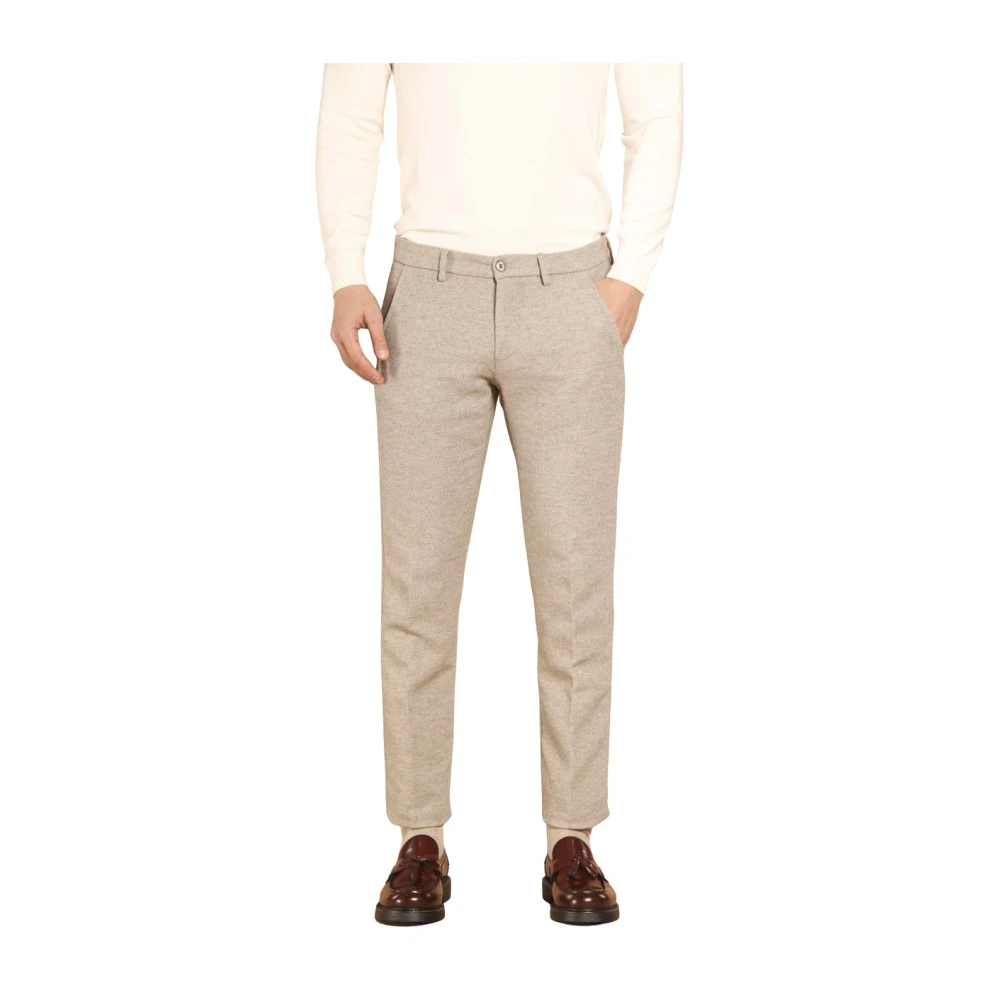 Mason's Stijlvolle Broek voor Mannen Beige Heren