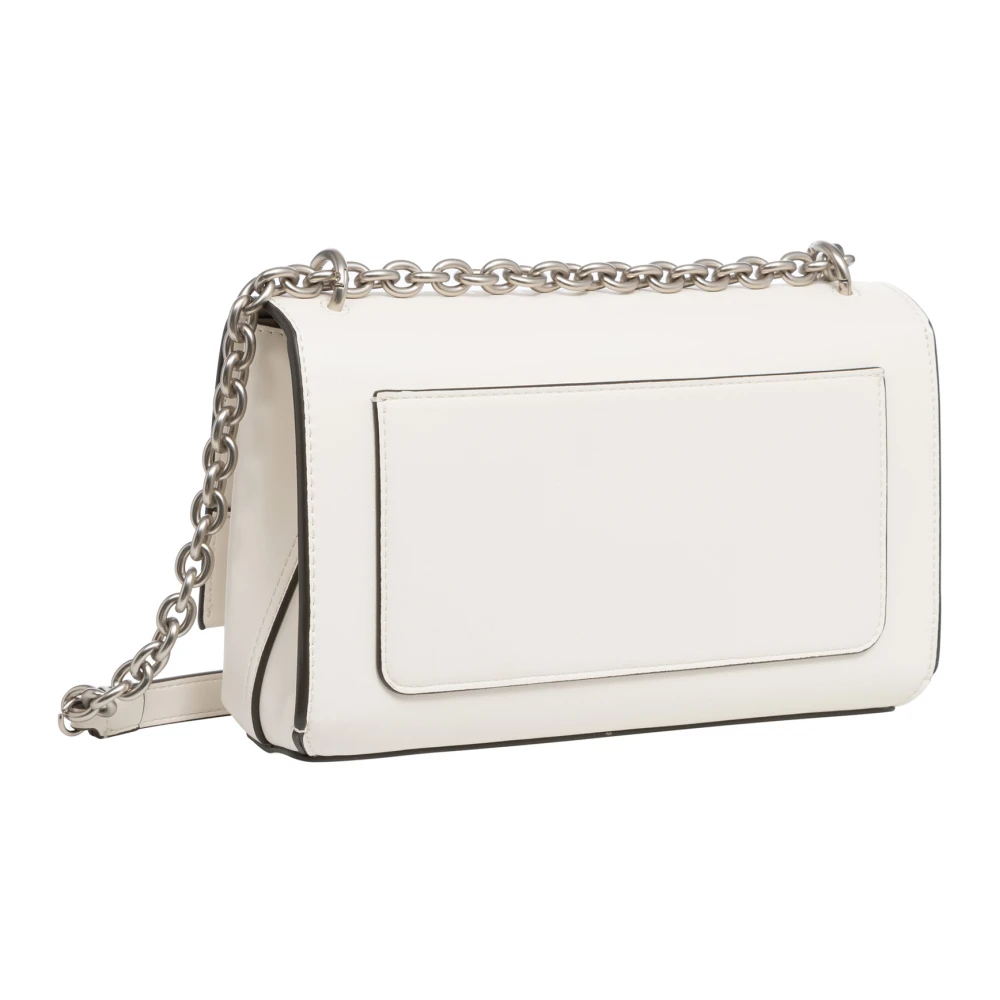 Calvin Klein Jeans Verstelbare Schouder Tas met Sluiting White Dames