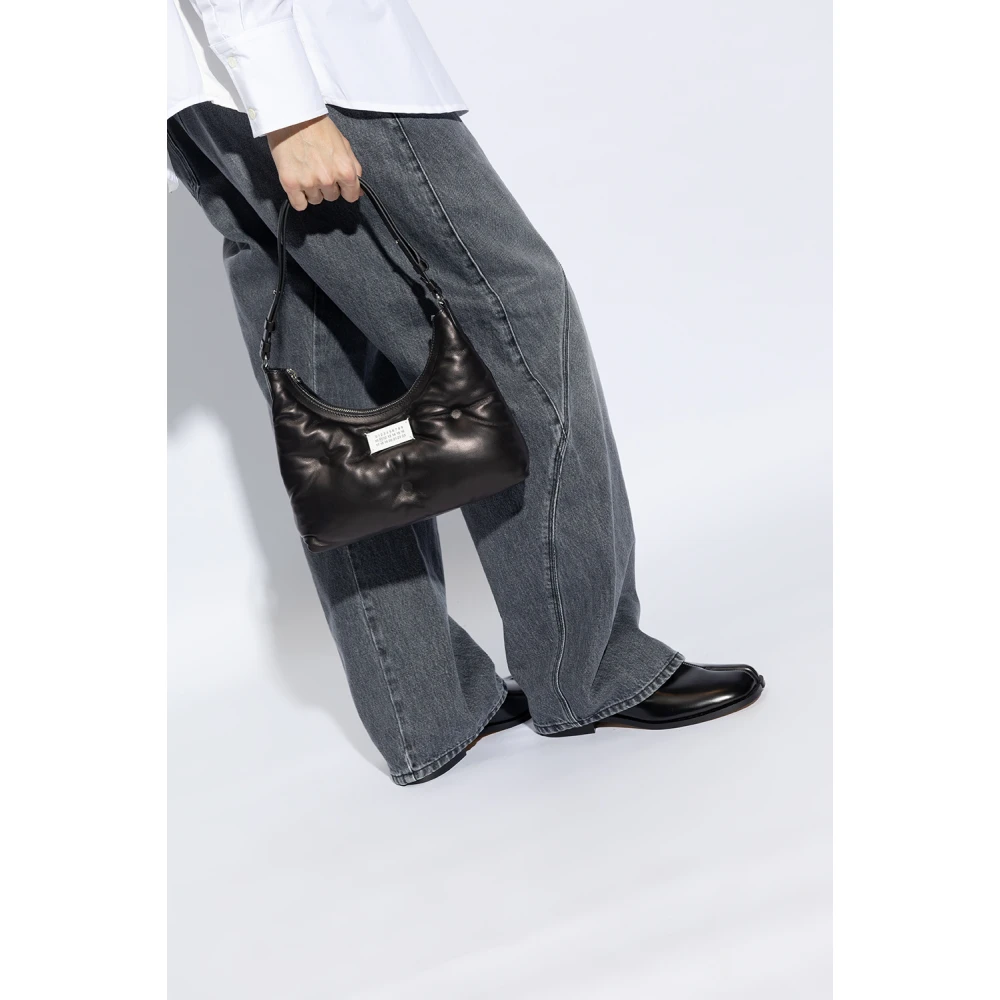 Maison Margiela Glam Slam Small schoudertas Black Dames