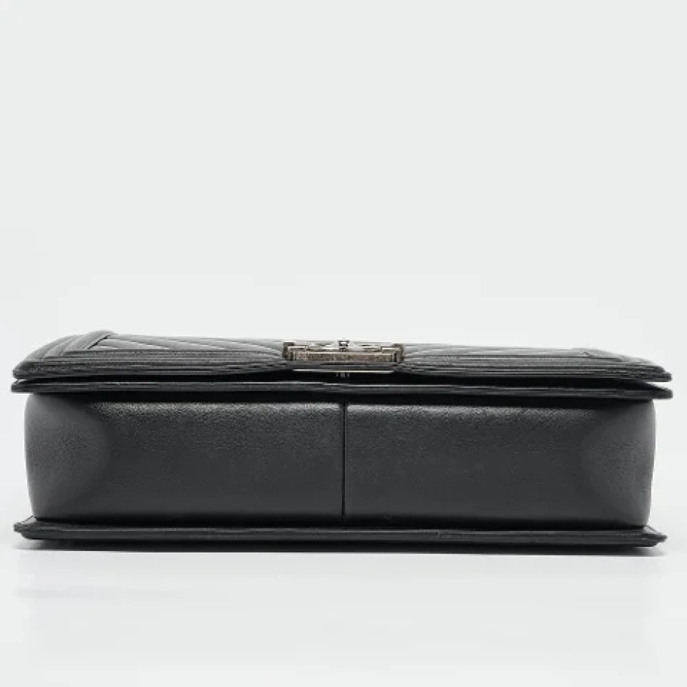 Chanel Vintage Pre-owned Leather chanel-bags Black Dames