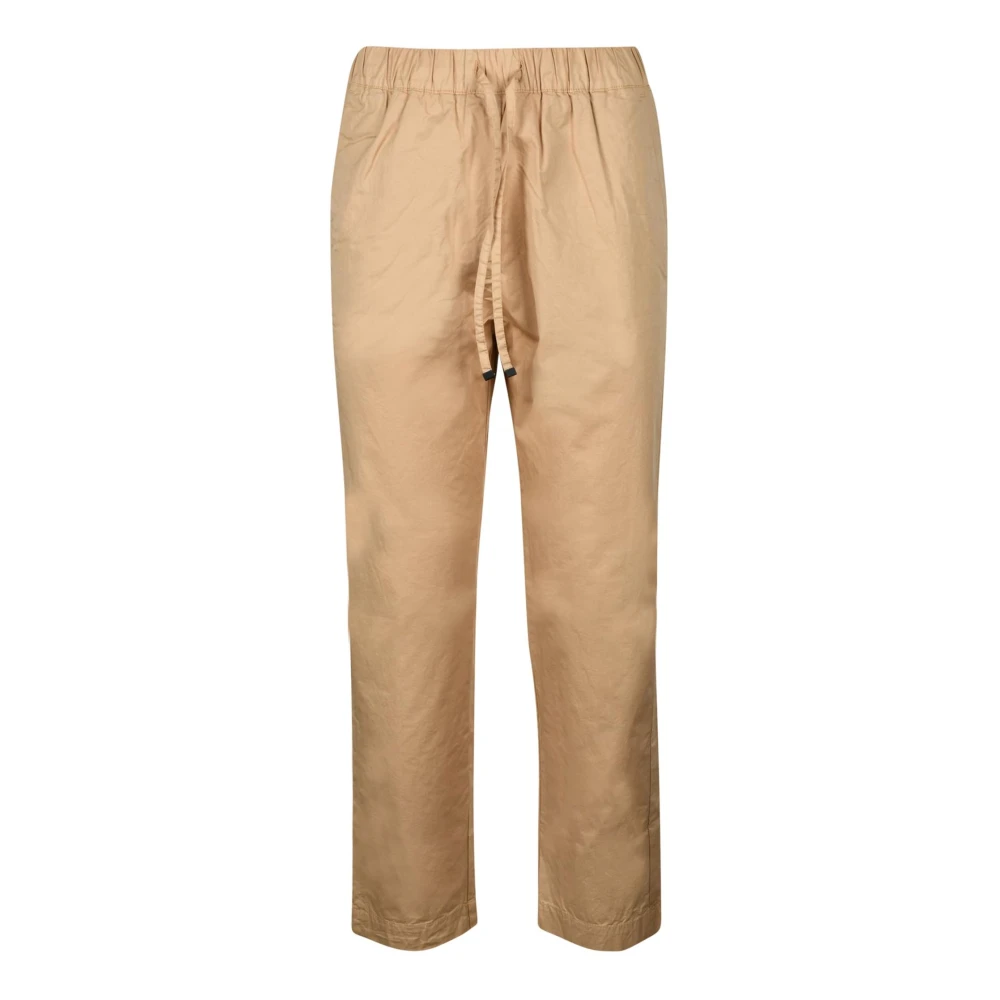 Myths Katoen Elastaan Broek Beige Dames