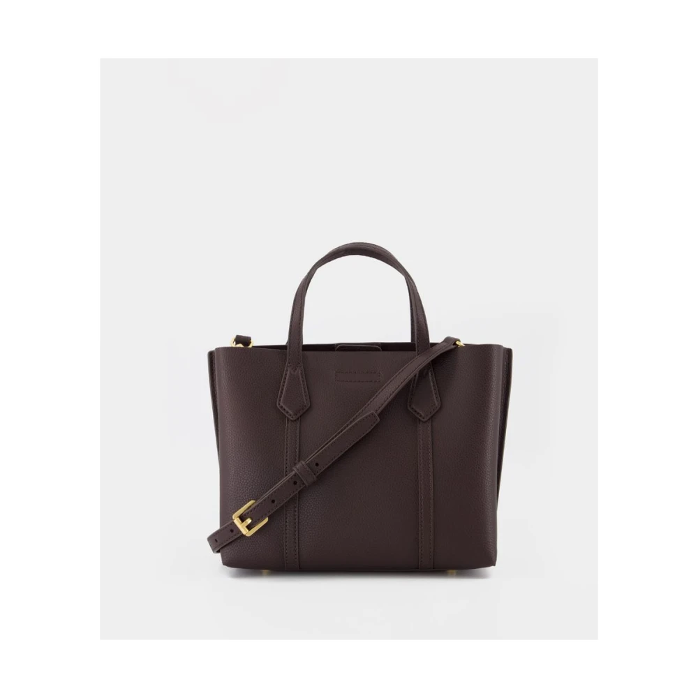 TORY BURCH Bordeaux Leren Shopper Tas Red Dames