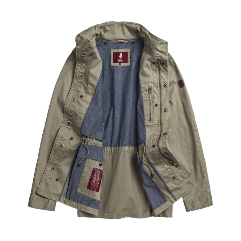 MCS Herfstgroene Field Jacket Green Heren