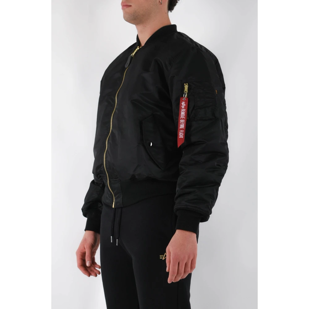 alpha industries Heritage Bomberjack met ritssluiting Black Heren