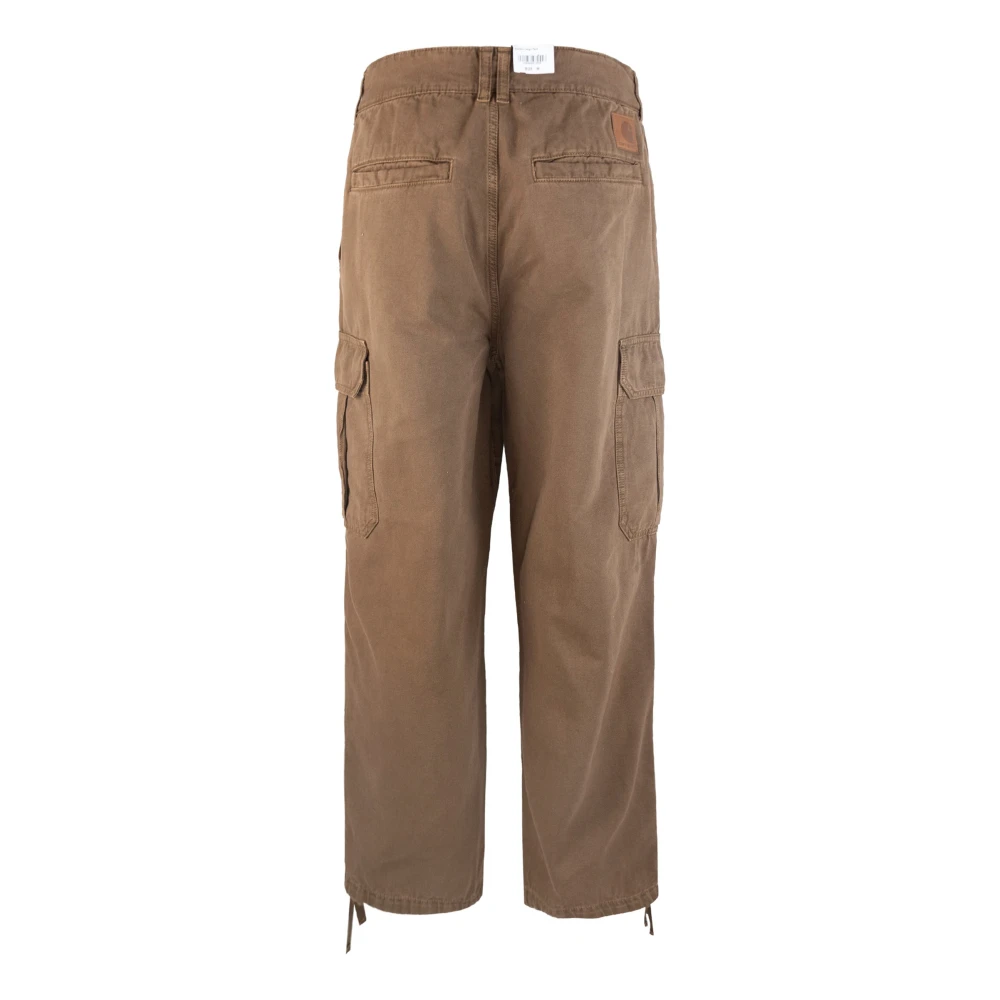 Carhartt WIP Cargo Broek Bruin Wijde Pijp Brown Heren