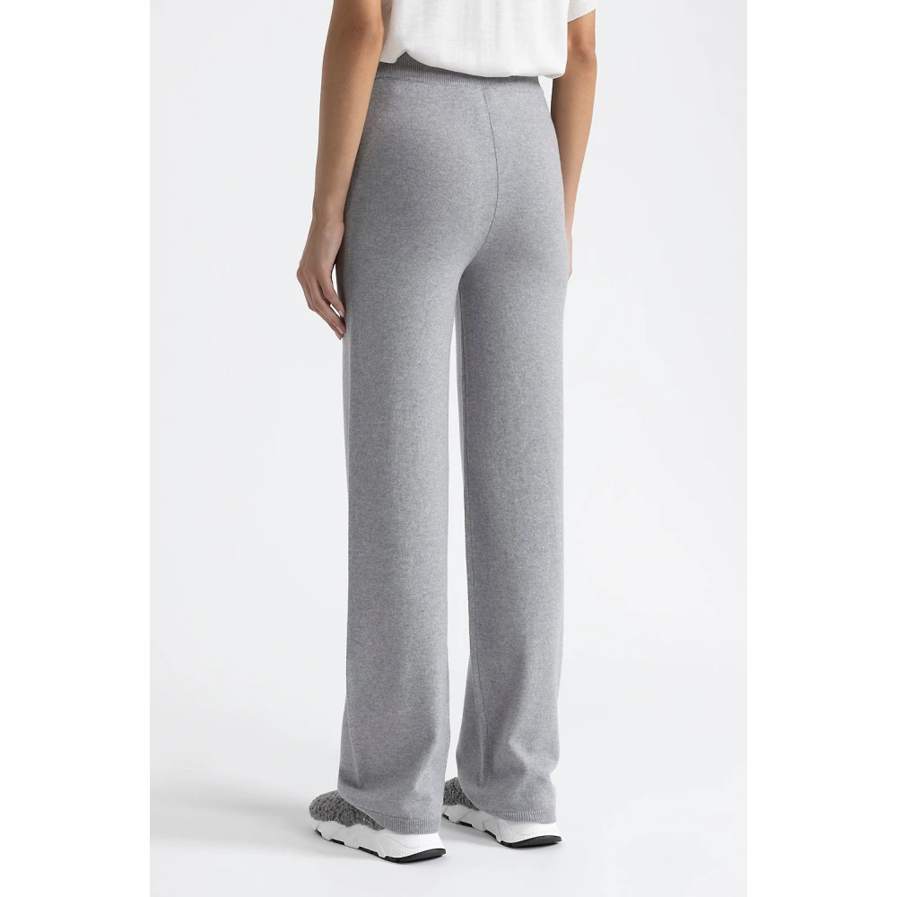 PESERICO Wol zijde en kasjmier Gray Dames