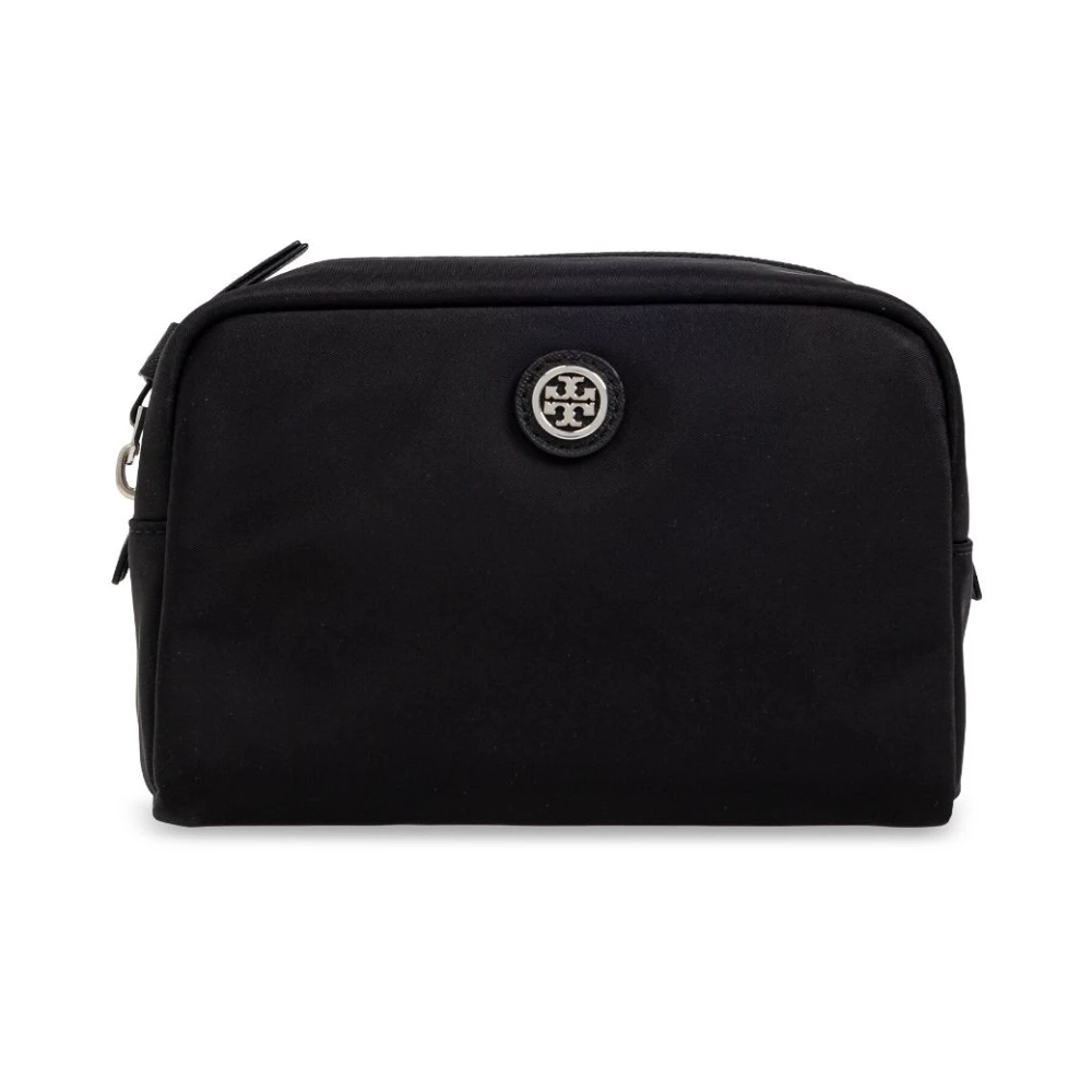 TORY BURCH Zwart accessoires met logoplaquette Black Dames