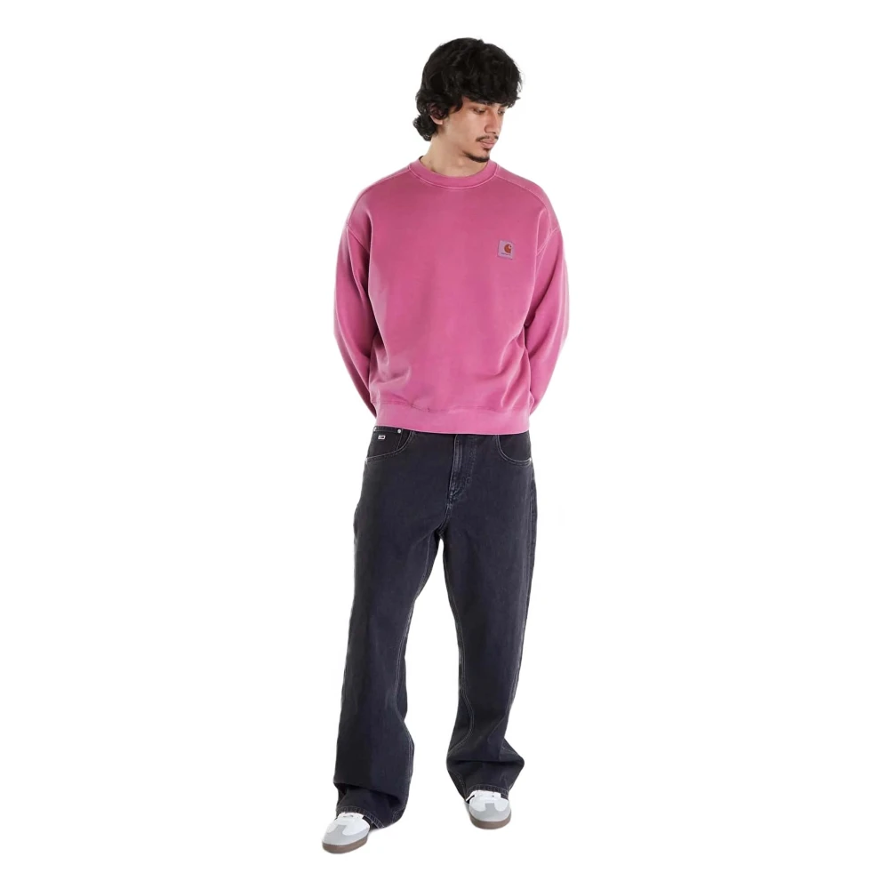 Carhartt WIP Nelson Hoodie Pink Heren