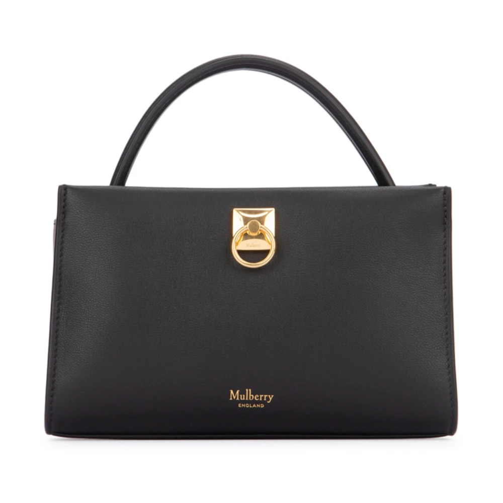 Mulberry Klassiek Mini Iris Micro Graan Black Dames