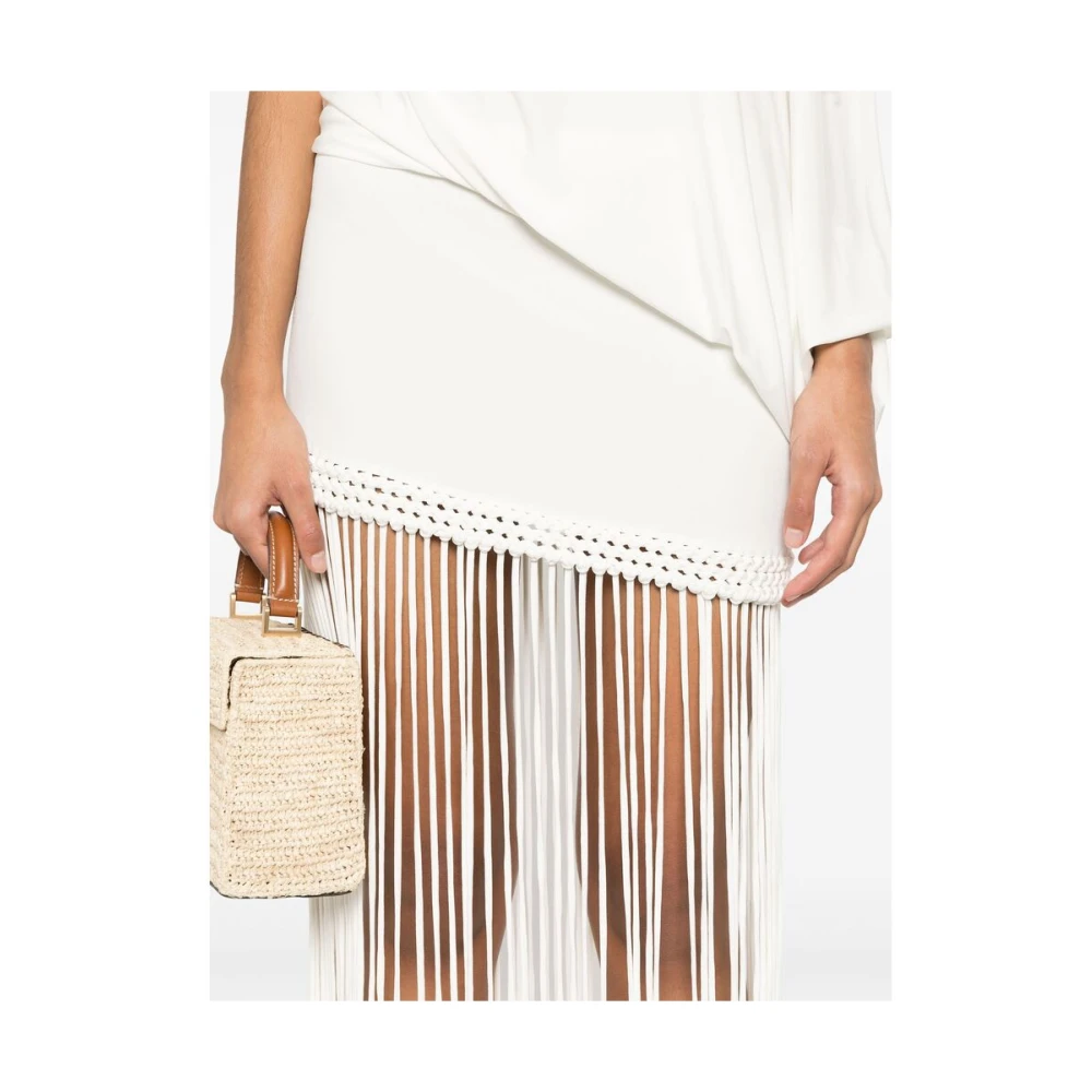 Faithfull the Brand Witte Jurk met Tassel White Dames