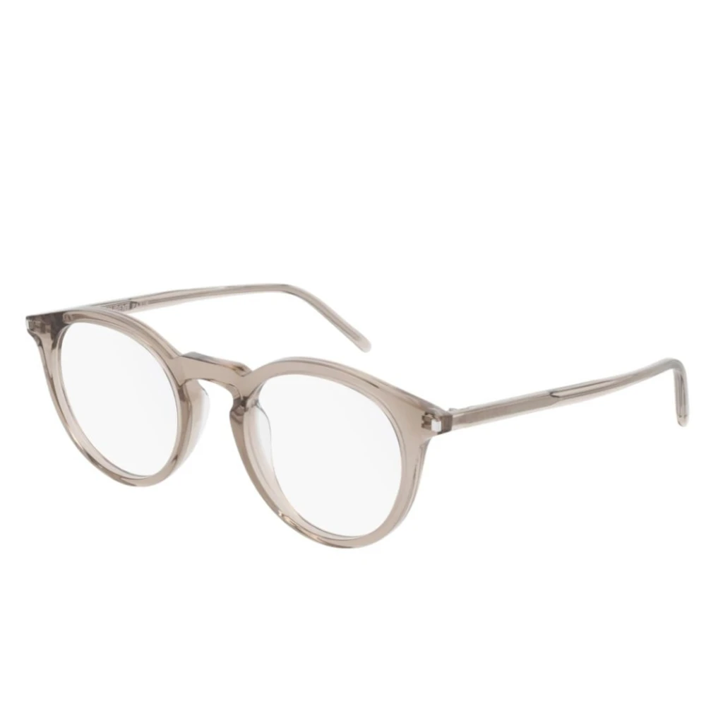 Saint Laurent Upgrade Your Eyewear Style with Sl-518V Glasses Beige Dames