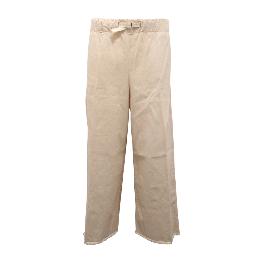 Trousers > Wide Trousers - - White Sand - Modalova