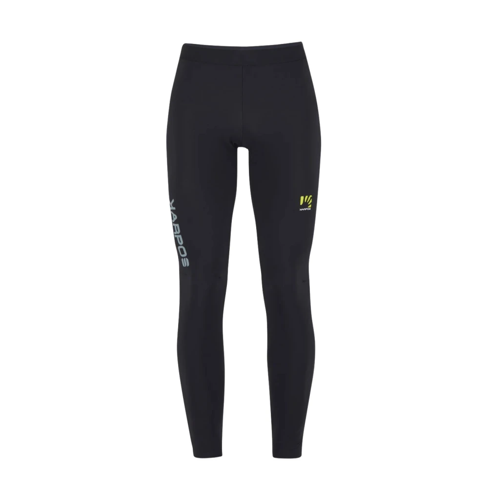 Karpos Zwarte Broek met Aangepaste Elastische Tailleband Black Heren